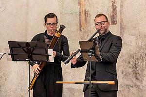 Zpěv a modlitba v životě českokrumlovských řádových sester 15.-17. století, Vox Clamans, umělecký vedoucí Jan Hajič, Festival komorní hudby Český Krumlov 28. a 29. 6. 2024, foto: Lubor Mrázek (11/21)