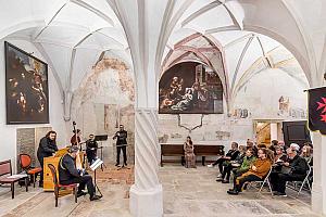 Zpěv a modlitba v životě českokrumlovských řádových sester 15.-17. století, Vox Clamans, umělecký vedoucí Jan Hajič, Festival komorní hudby Český Krumlov 28. a 29. 6. 2024, foto: Lubor Mrázek (14/21)
