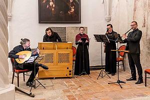 Zpěv a modlitba v životě českokrumlovských řádových sester 15.-17. století, Vox Clamans, umělecký vedoucí Jan Hajič, Festival komorní hudby Český Krumlov 28. a 29. 6. 2024, foto: Lubor Mrázek (19/21)