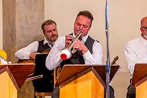 Jazzband Schwarzenberské gardy, Festival komorní hudby Český Krumlov 7. 7. 2024, foto: Matouš Vokatý (6/25)