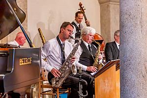Jazzband Schwarzenberské gardy, Festival komorní hudby Český Krumlov 7. 7. 2024, foto: Matouš Vokatý (8/25)