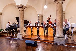 Jazzband Schwarzenberské gardy, Festival komorní hudby Český Krumlov 7. 7. 2024, foto: Matouš Vokatý (10/25)