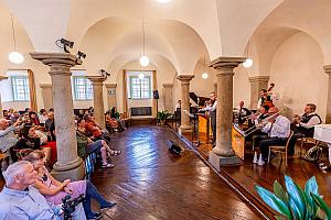 Jazzband Schwarzenberské gardy, Festival komorní hudby Český Krumlov 7. 7. 2024, foto: Matouš Vokatý (15/25)